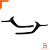 Mazda BT-50 Matte Black Front Lower Grille Trim & Emblem Cover (2020-2024)
