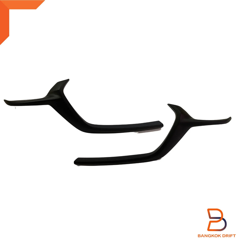 Mazda BT-50 Matte Black Front Lower Grille Trim & Emblem Cover (2020-2024)