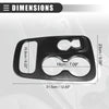 Dodge Durango Carbon Fiber Gear Shift Panel Trim (2014 - 2017)