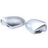 Audi A6 S6 C7 Lane Assist Chrome Side Wing Mirror Caps (2012–2018)