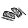 BMW E90 Black Frame & Chrome Grille (2005-2008)