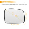 Land Rover Heated Right Side Rearview Mirror Glass (2010-2013)