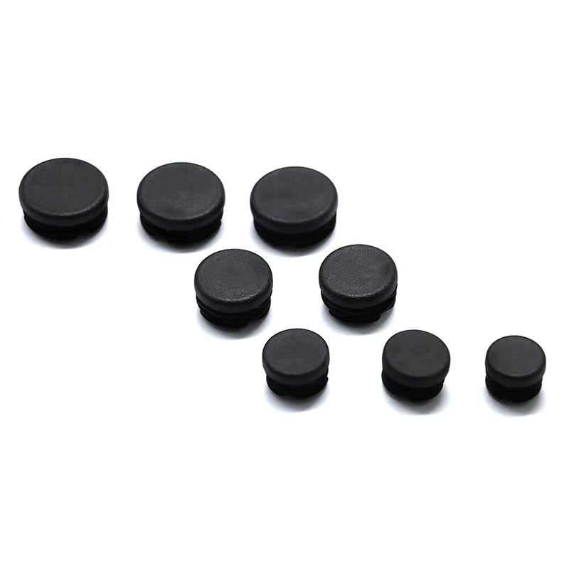 BMW R Nine T 8 x Motorcycle Frame Hole Cover Caps (2017-2023)