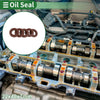 Oil Seal / 22x40x7mm / FKM Rubber High Pressure Brown 5 Pcs