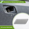 Toyota Camry Silver Tone Front Left Washer Nozzle Cover Cap