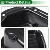 Hyundai Accent (1994-2000) - 1 x No.2151026010 Iron Black Engine Oil Pan