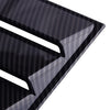 Dodge Charger Rear Side Window Louver Scoop Blinds Covers (2011-2021)