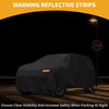 Jeep Grand Cherokee (2002-2023) Black 210D Waterproof All Weather Car Cover