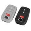 Toyota Prius, Tundra, Sequoia, Tacoma 2 x Silicone Smart Key Case Covers