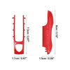 Porsche Panamera Cayenne Taycan Red Painted Key Cover Fob Shell (2010-2023)
