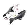 Honda CBR1000RR Side Rear View Mirrors w/ Turn Signals (2017-2024)