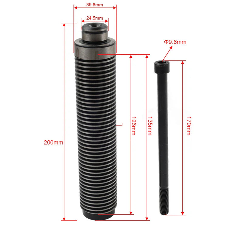 Balance Machine 40 x 4mm Steel Wheel Balance Conversion Shaft Kit