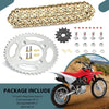 Honda XR80R / CRF80F Link X-Ring Drive Chain & Sprockets (1985–2013)