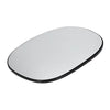 Peugeot Heated Left Side Rear View Mirror Glass w/ Backing Plate