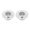 Harley Touring (2008-2018) Chrome 2 x Front Tapered Axle Wheel Spacers