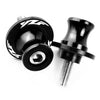 Yamaha YZF R1 R3 R6 CNC Black Swingarm Spools Slider Stand Screws M6