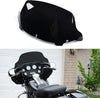 Harley Touring Street Glide 10.5" Black Windscreen Windshield (2014-2022)