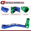 Yamaha TTR 50cc Blue and Green Shifter Lever Folding