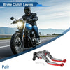 Yamaha MT-07 Adjustable Short Long Brake Clutch Levers Titanium Red (14-22)