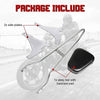 Harley Sportster XL 1200 Chrome Sissy Bar Backrest Pad (2004-2016)
