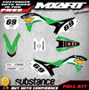 KX 250F Kawasaki KXF 250 Graphics Stickers (2017-2020)