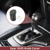 Nissan Rogue Sport Black Carbon Fiber Gear Shift Knob Cover (2017-2022)