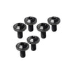 Bike Motorcycle 6pcs M6x10mm Titanium Alloy Torx Head Bolts