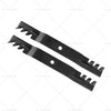 John Deere M154061 M154062 GX22151 42" Toothed Blades