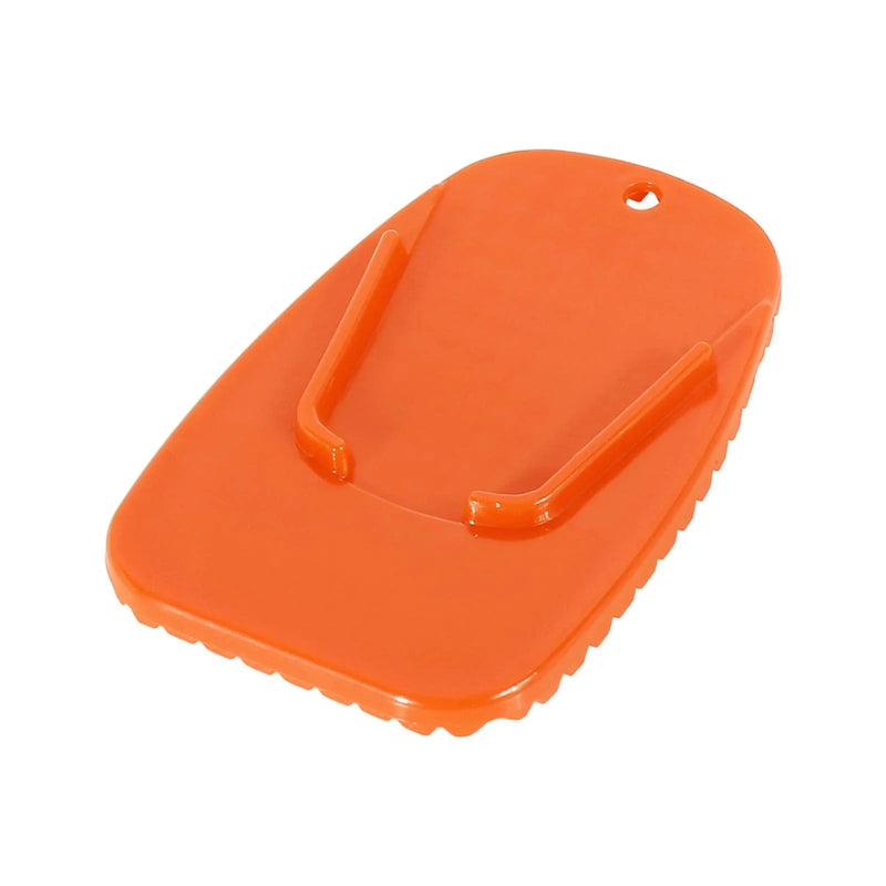 Motorcycle Kickstand Pad & Stand Extension Pads Orange