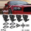Toyota Sienna Solara Corolla 4pcs Front Windshield Washer Nozzle