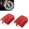 Harley V-Rod, Touring Red Steel Front Caliper Screen Inserts (2006-2019)