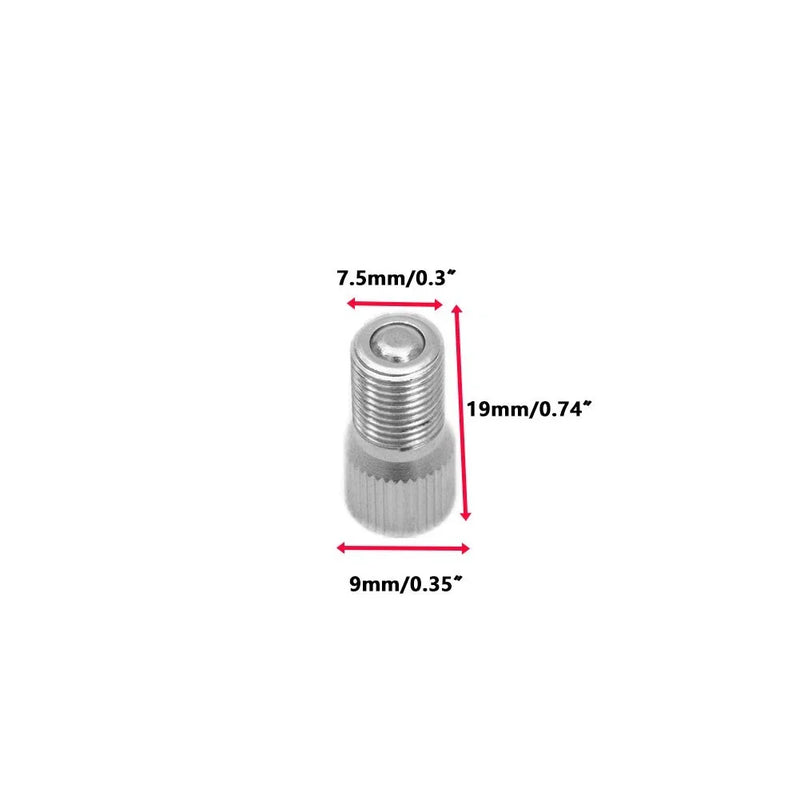Car Truck AU 419mm Chrome Tyre Wheel Valve Stem Cap Extender