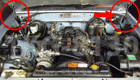 Toyota Hilux MK3 LN85 Hood Hinge (1989-1997)