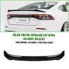 Honda Accord Gloss Black Rear Boot Spoiler Lip (2022-2025)