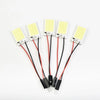 Car LED Panel Lights White COB 18LED Car Interior Dome Festoon