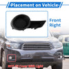Toyota Highlander 1 Pc Front Bumper Fog Light Cover