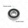Chrome Steel 6202 4pcs 16x35x11mm Double Sealed Ball Bearings