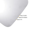 Hyundai Santa Fe Right Side White Mirror Glass (2013-2018)