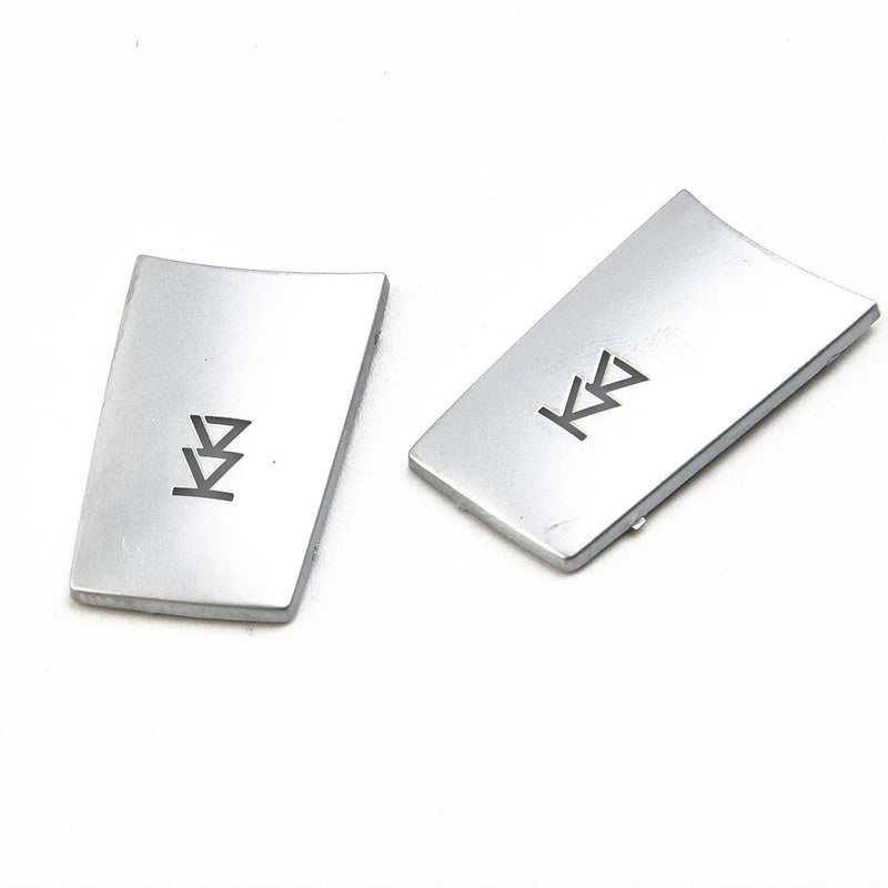 Mercedes W204 W212 Button Covers Silver (2007–2016)