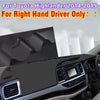 Toyota Highlander RHD Leather Dashboard Cover Protector Mat Pad (2014–2019)
