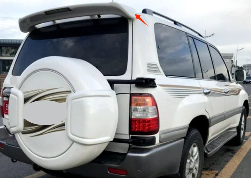 Toyota Land Cruiser 100 / Lexus LX470 Rear LED Spoiler Wing Unpainted (1998-2007)