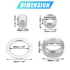 Honda 9pcs Air Conditioner Shift Knob Covers