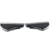 Harley Touring (1993-2023) Black Aluminum Rear Passenger Floorboards