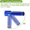 Honda, Suzuki, Yamaha - Rear Brake Pedal - Blue Motorcycle Foot Pegs