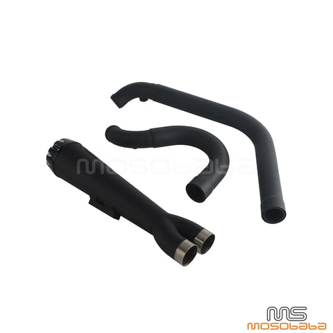Harley Dyna Low Rider S FXDLS Stainless Steel Muffler Exhaust System (2016-2017)