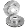 Hilux GGN15 KUN16 TGN16 Front Slotted & Dimpled Disc Rotors (2005–2016)