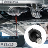 Car Motorcycle Boat 1 x M12x1.5 Engine Oil Drain Plug with Gasket Black