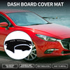 Mazda 3 Axela (2009-2013) Sun Protector Black Blue Dashboard Cover Mat