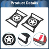 Jeep Wrangler (2011-2018) Black Headlight Trim Bezels 2 x