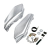 Harley Road Glide Mid-Frame Chrome Air Deflectors (2017 - 2023)